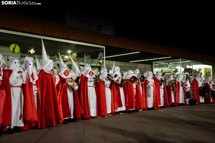 Galer&iacute;a: La Flagelaci&oacute;n y la Oraci&oacute;n en el Huerto se encuentran en la Semana Santa de Sor