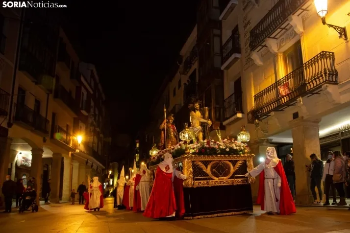 Galer&iacute;a: La Flagelaci&oacute;n y la Oraci&oacute;n en el Huerto se encuentran en la Semana Santa de Sor