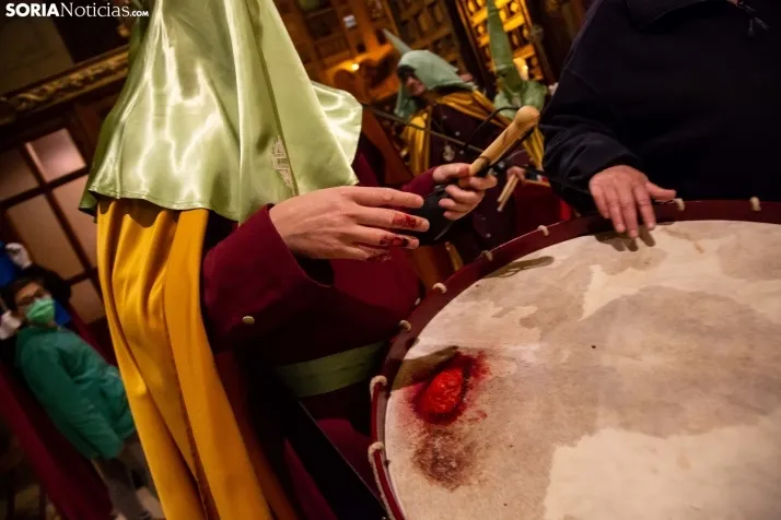 Galer&iacute;a: La Flagelaci&oacute;n y la Oraci&oacute;n en el Huerto se encuentran en la Semana Santa de Sor