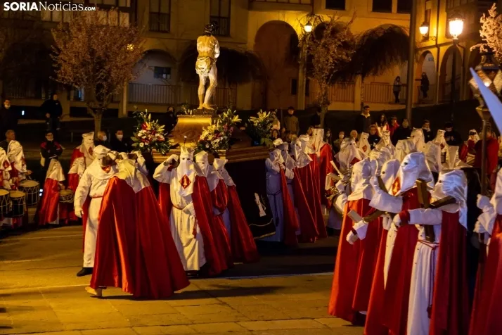 Galer&iacute;a: La Flagelaci&oacute;n y la Oraci&oacute;n en el Huerto se encuentran en la Semana Santa de Sor