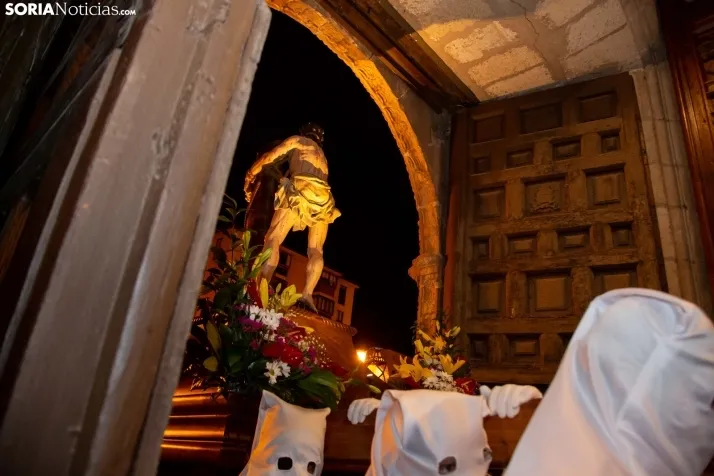 Galer&iacute;a: La Flagelaci&oacute;n y la Oraci&oacute;n en el Huerto se encuentran en la Semana Santa de Sor