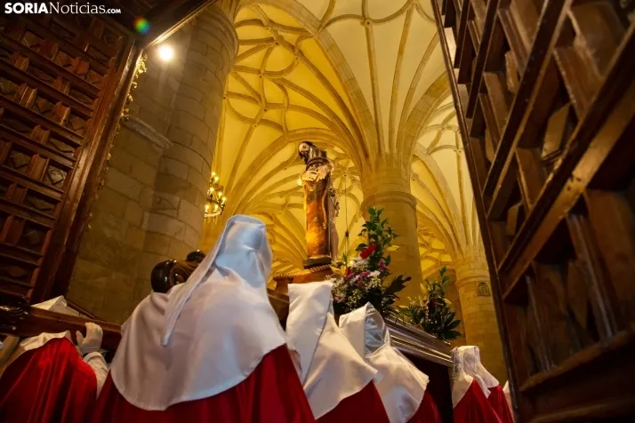 Galer&iacute;a: La Flagelaci&oacute;n y la Oraci&oacute;n en el Huerto se encuentran en la Semana Santa de Sor