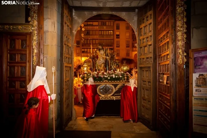 Galer&iacute;a: La Flagelaci&oacute;n y la Oraci&oacute;n en el Huerto se encuentran en la Semana Santa de Sor