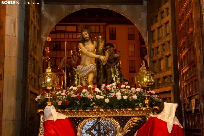 Galer&iacute;a: La Flagelaci&oacute;n y la Oraci&oacute;n en el Huerto se encuentran en la Semana Santa de Sor