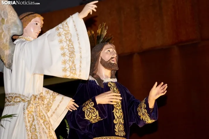 Galer&iacute;a: La Flagelaci&oacute;n y la Oraci&oacute;n en el Huerto se encuentran en la Semana Santa de Sor