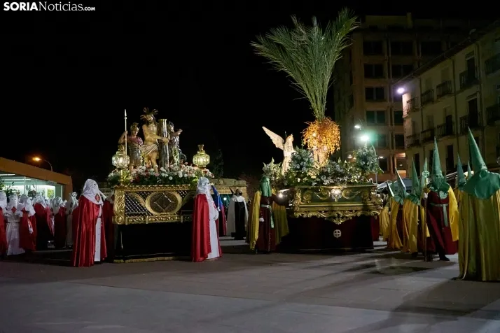 Galer&iacute;a: La Flagelaci&oacute;n y la Oraci&oacute;n en el Huerto se encuentran en la Semana Santa de Sor