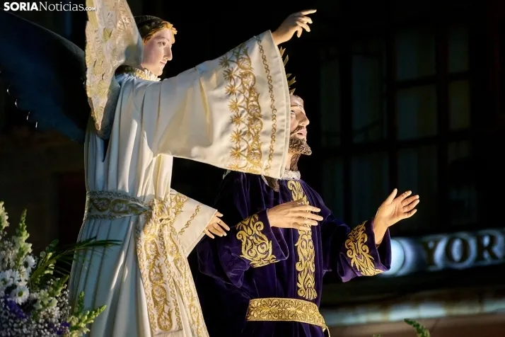 Galer&iacute;a: La Flagelaci&oacute;n y la Oraci&oacute;n en el Huerto se encuentran en la Semana Santa de Sor