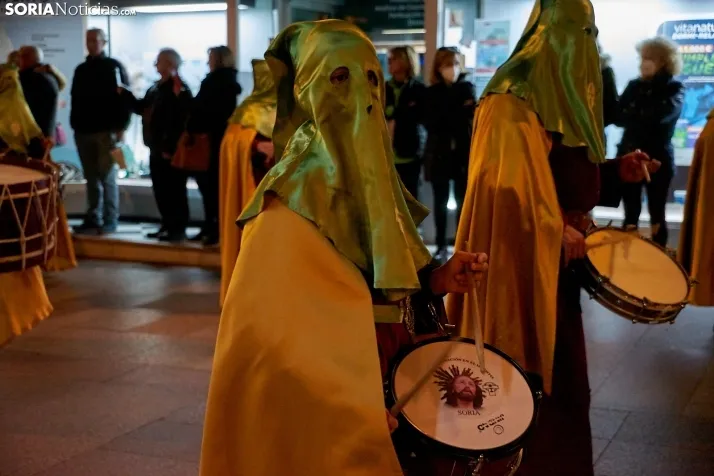 Galer&iacute;a: La Flagelaci&oacute;n y la Oraci&oacute;n en el Huerto se encuentran en la Semana Santa de Sor