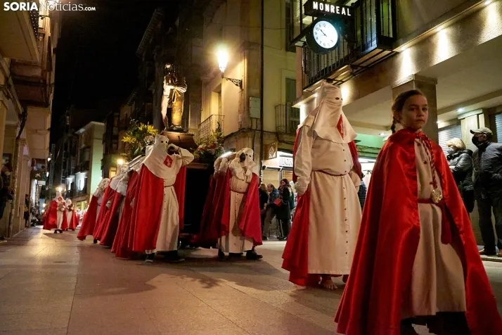 Galer&iacute;a: La Flagelaci&oacute;n y la Oraci&oacute;n en el Huerto se encuentran en la Semana Santa de Sor
