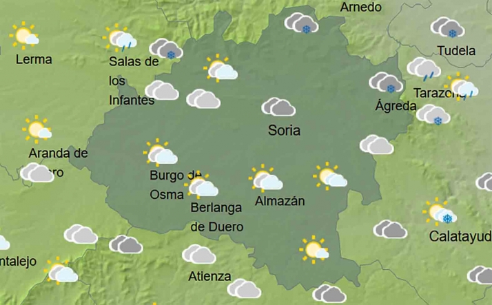 El tiempo en Soria: Vuelve el invierno