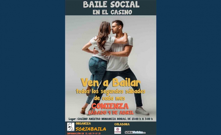 Los segundos sábados de mes, a baliar en el Casino