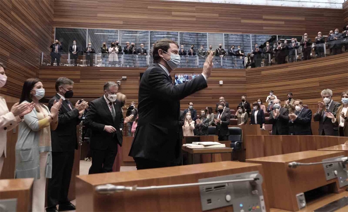 Mañueco, presidente, confía en un brillante futuro para Castilla y León gracias a la innovación, solidaridad, trabajo y esfuerzo