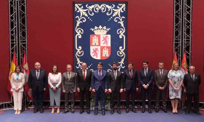 El nuevo gabinete del Gobierno de Castilla y León. /Jta.