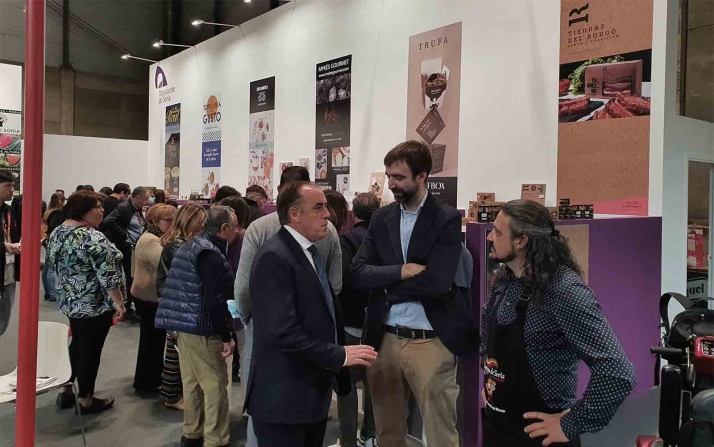 Más de una veintena de empresas sorianas aterrizan en Salón Gourmets bajo el amparo de la Diputación