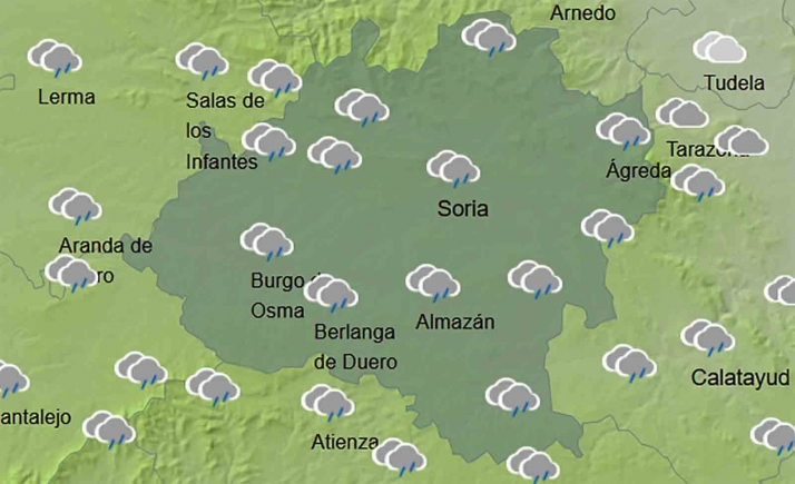 El tiempo en Soria: Se mantiene la inestabilidad