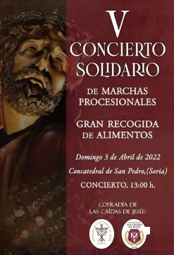 V Concierto Solidario de Marchas Procesionales en la concatedral de San Pedro (13:00 horas)