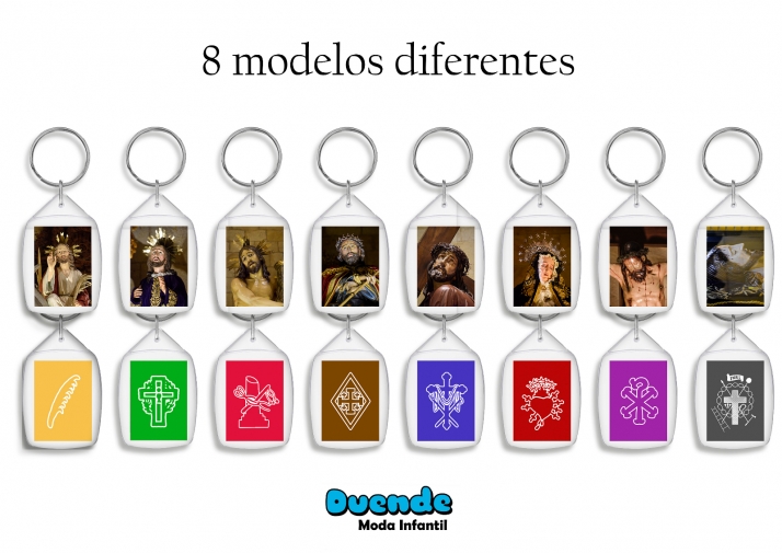 Soria crea llaveros solidarios con Ucrania de sus cofradías