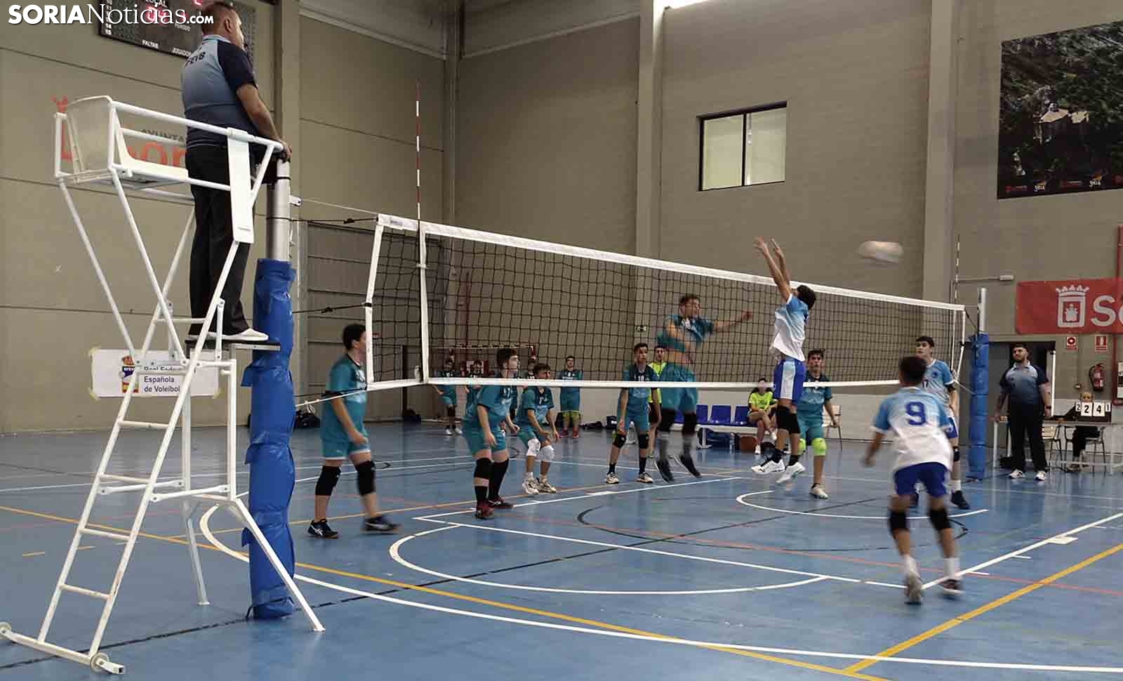 FOTOS: Arranca la fiesta del voleibol nacional de cantera en Soria