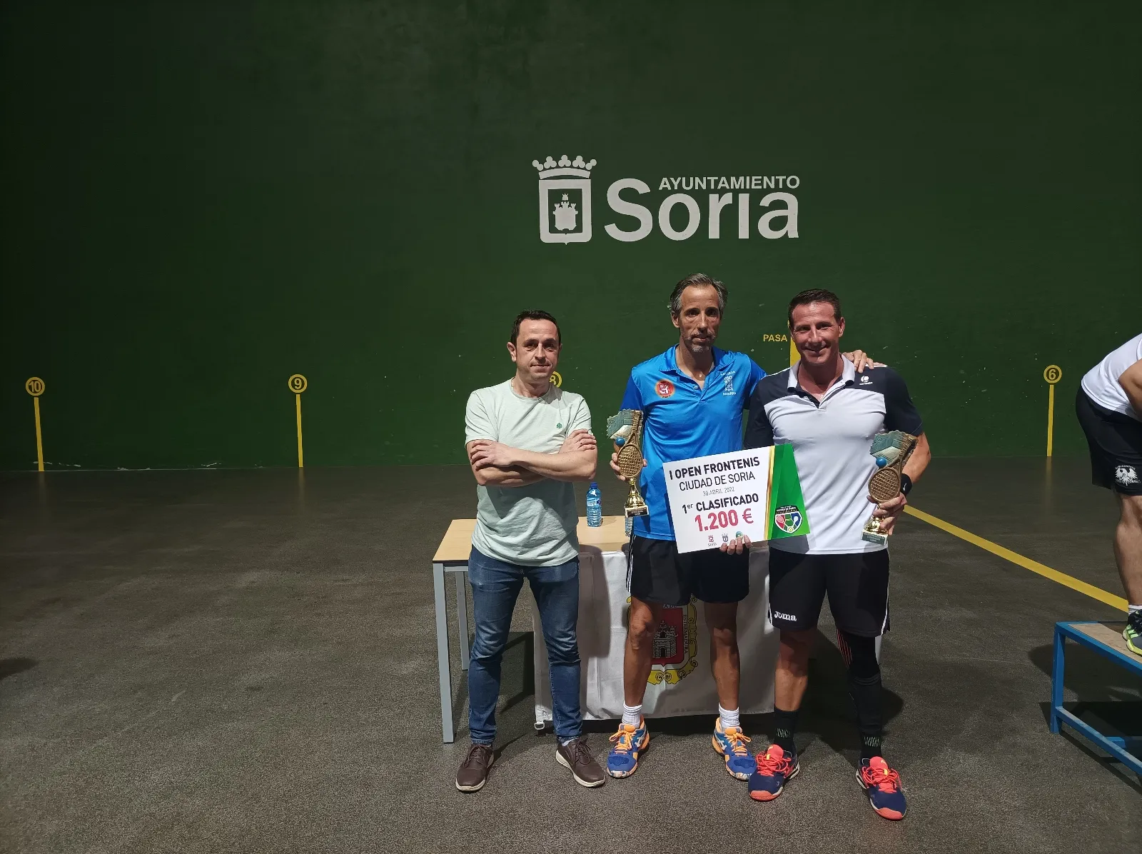 Una imagen del torneo. 
