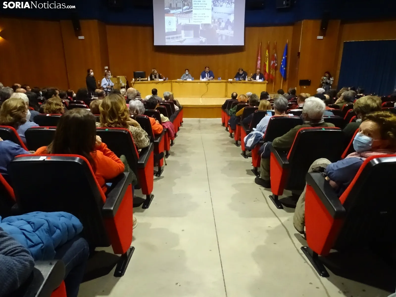 Una imagen del acto celebrado en el Campus Duques de Soria de la UVa. /SN