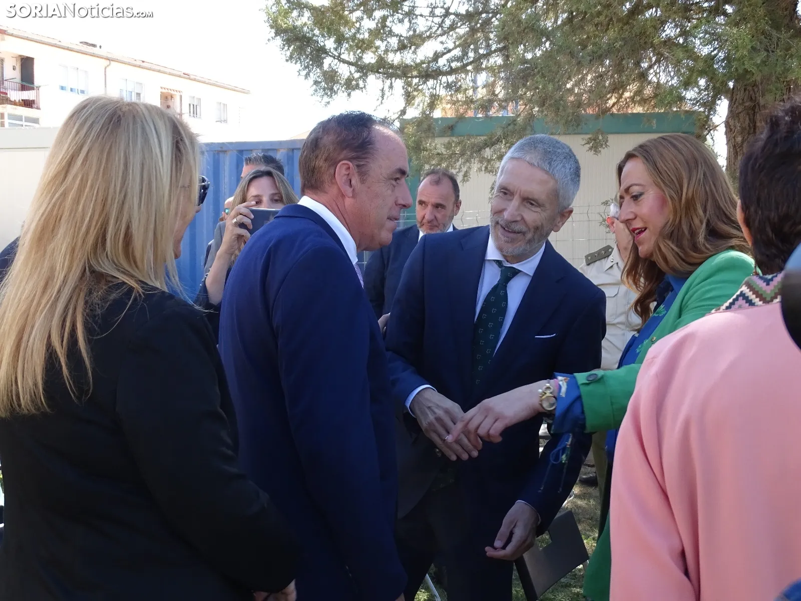 Una imagen de la apertura oficial de las obras. /SN