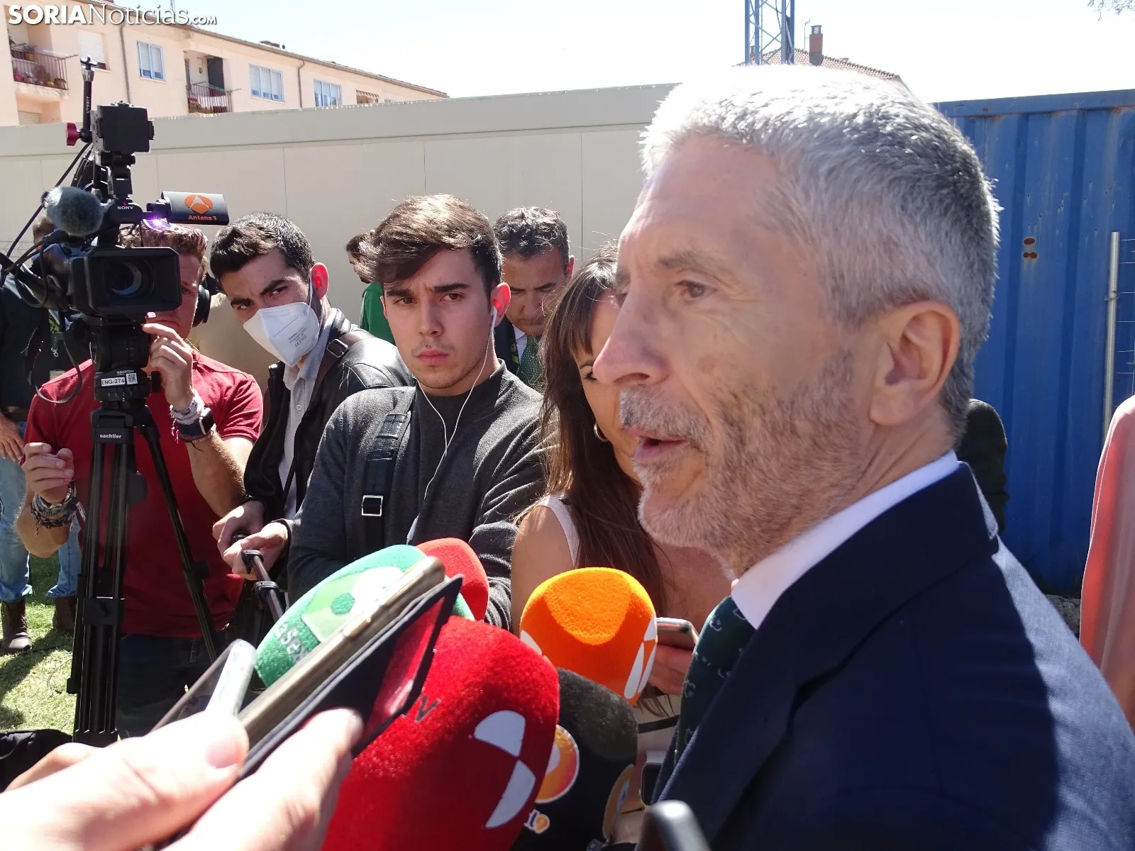 Una imagen de la apertura oficial de las obras. /SN