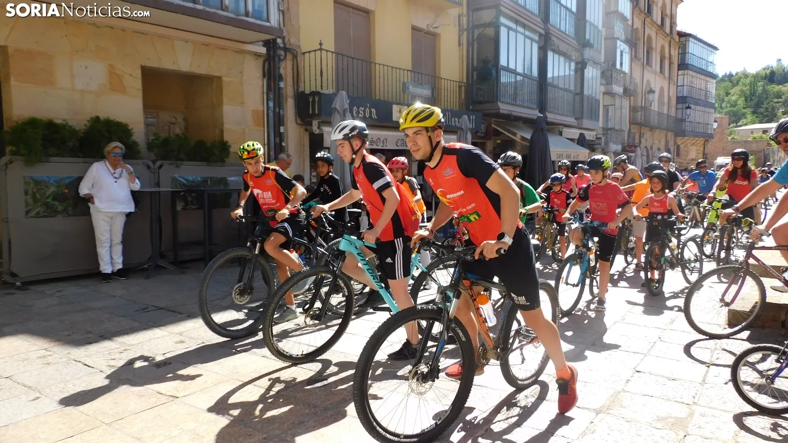 Carrera Día Internacional de la Bicicleta Soria. /SN