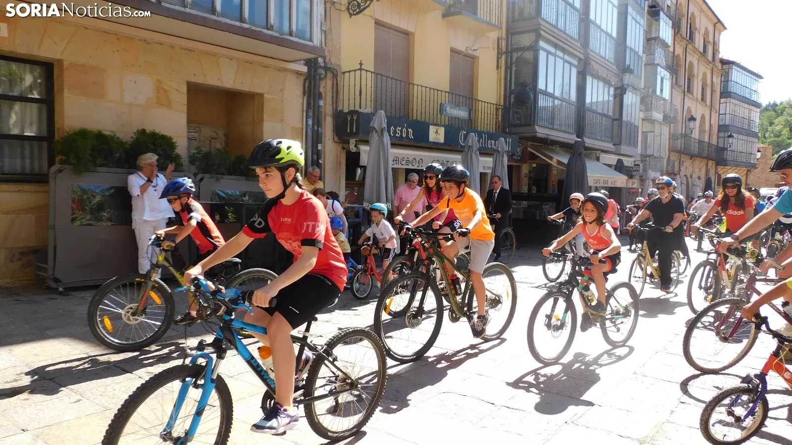Carrera Día Internacional de la Bicicleta Soria. /SN