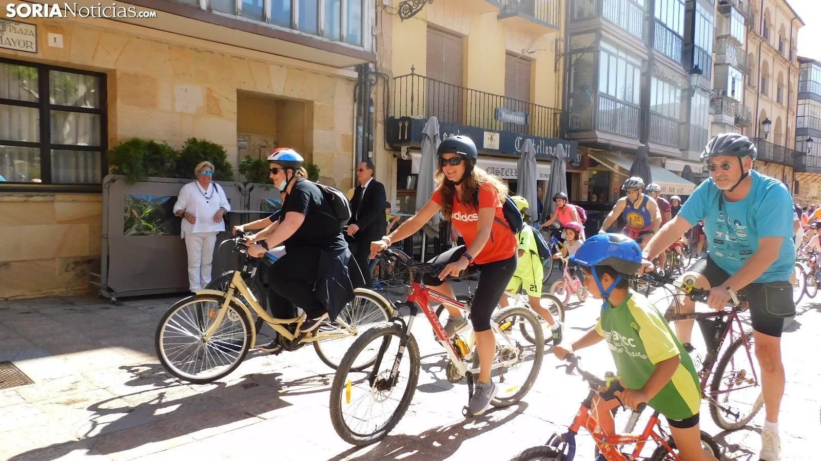 Carrera Día Internacional de la Bicicleta Soria. /SN