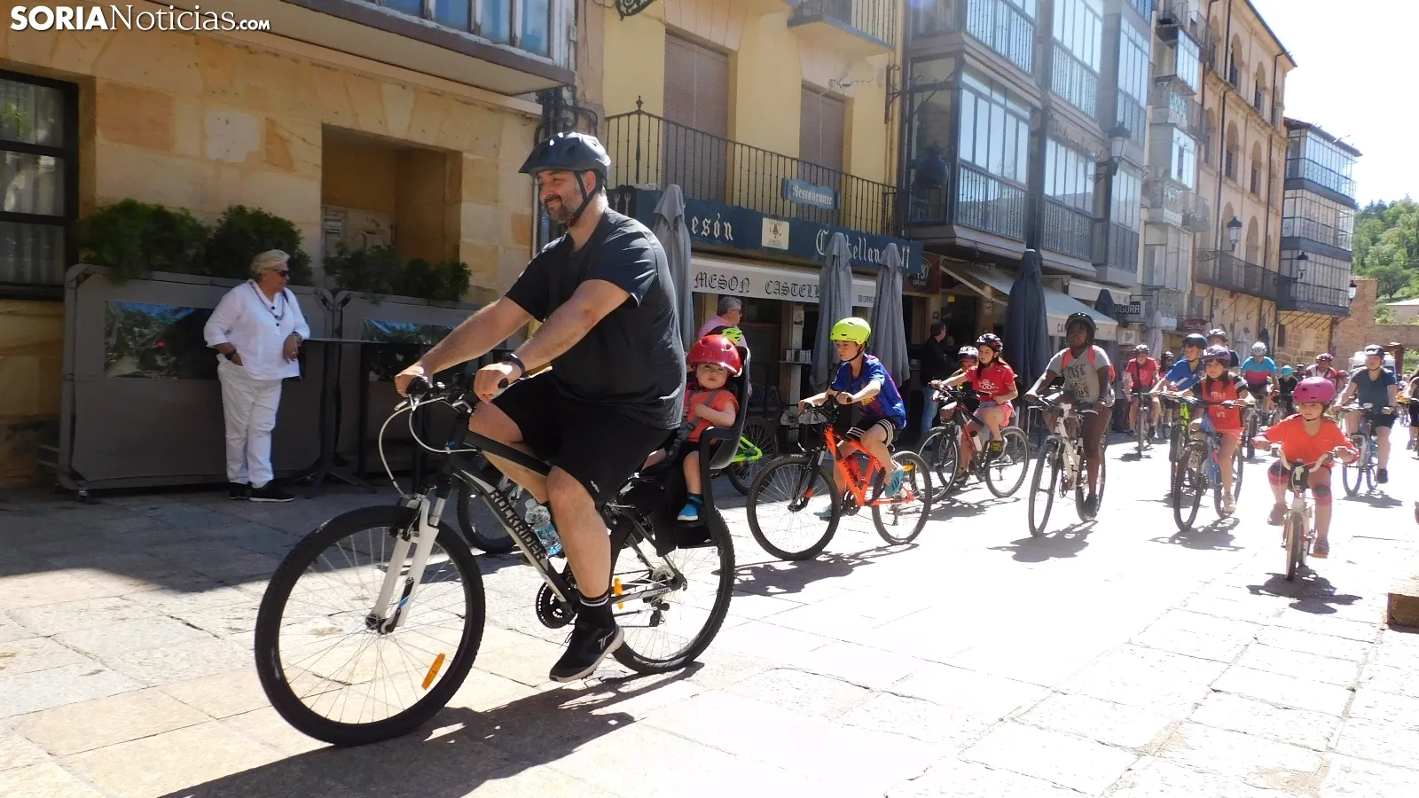 Carrera Día Internacional de la Bicicleta Soria. /SN