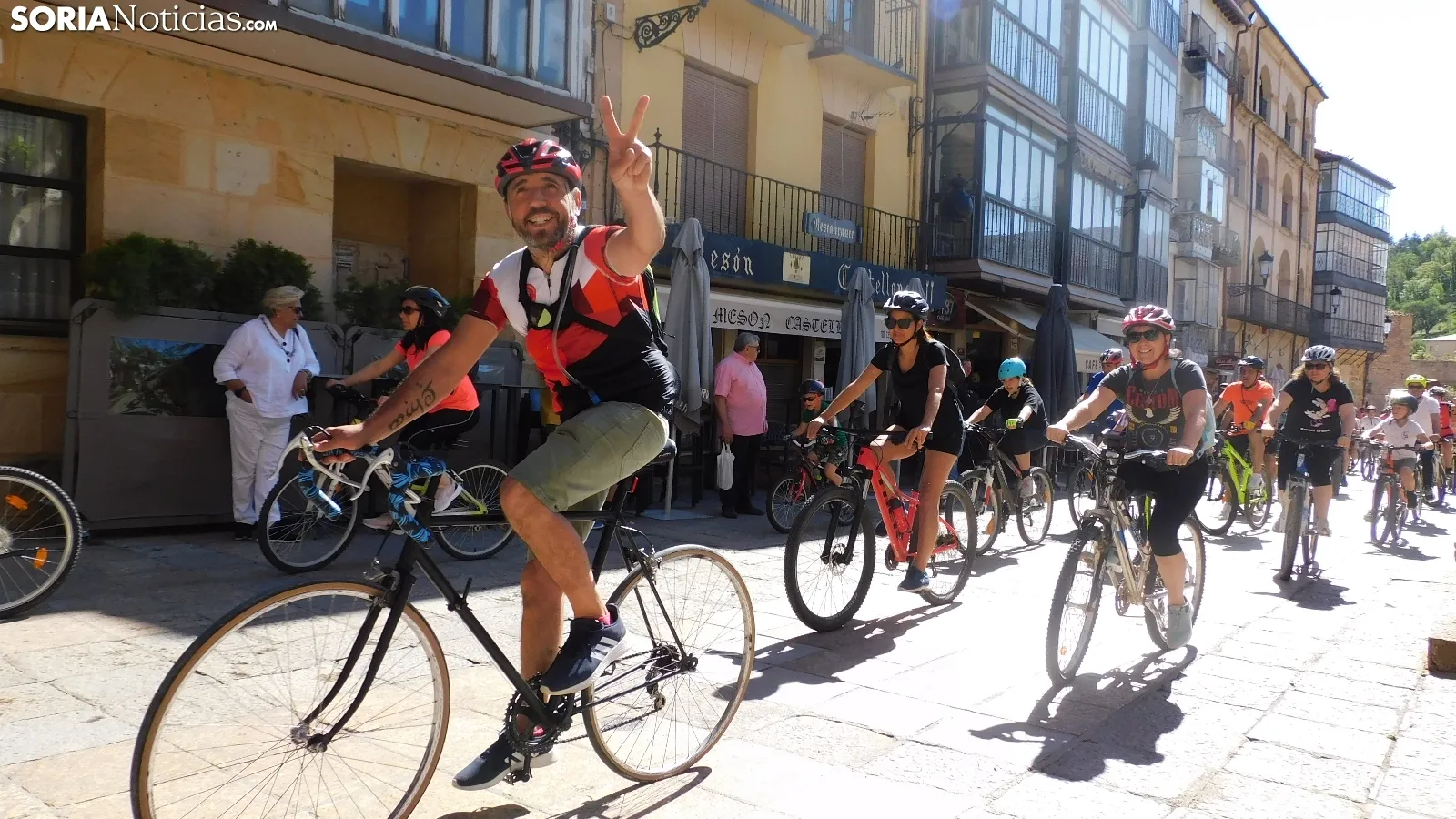 Carrera Día Internacional de la Bicicleta Soria. /SN