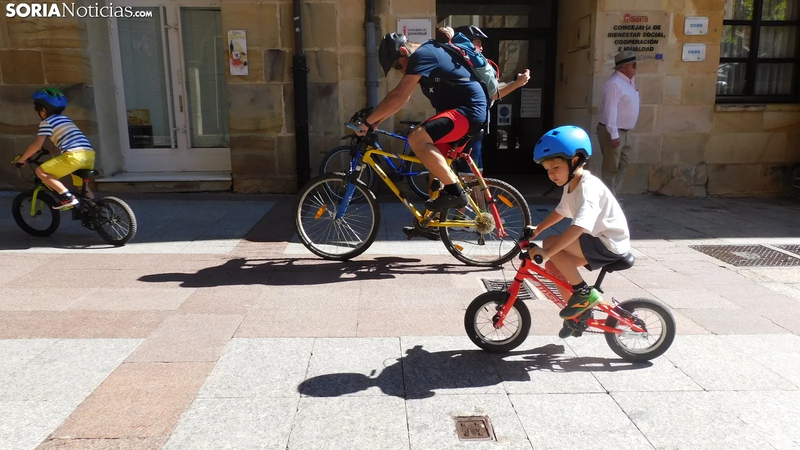 Carrera Día Internacional de la Bicicleta Soria. /SN