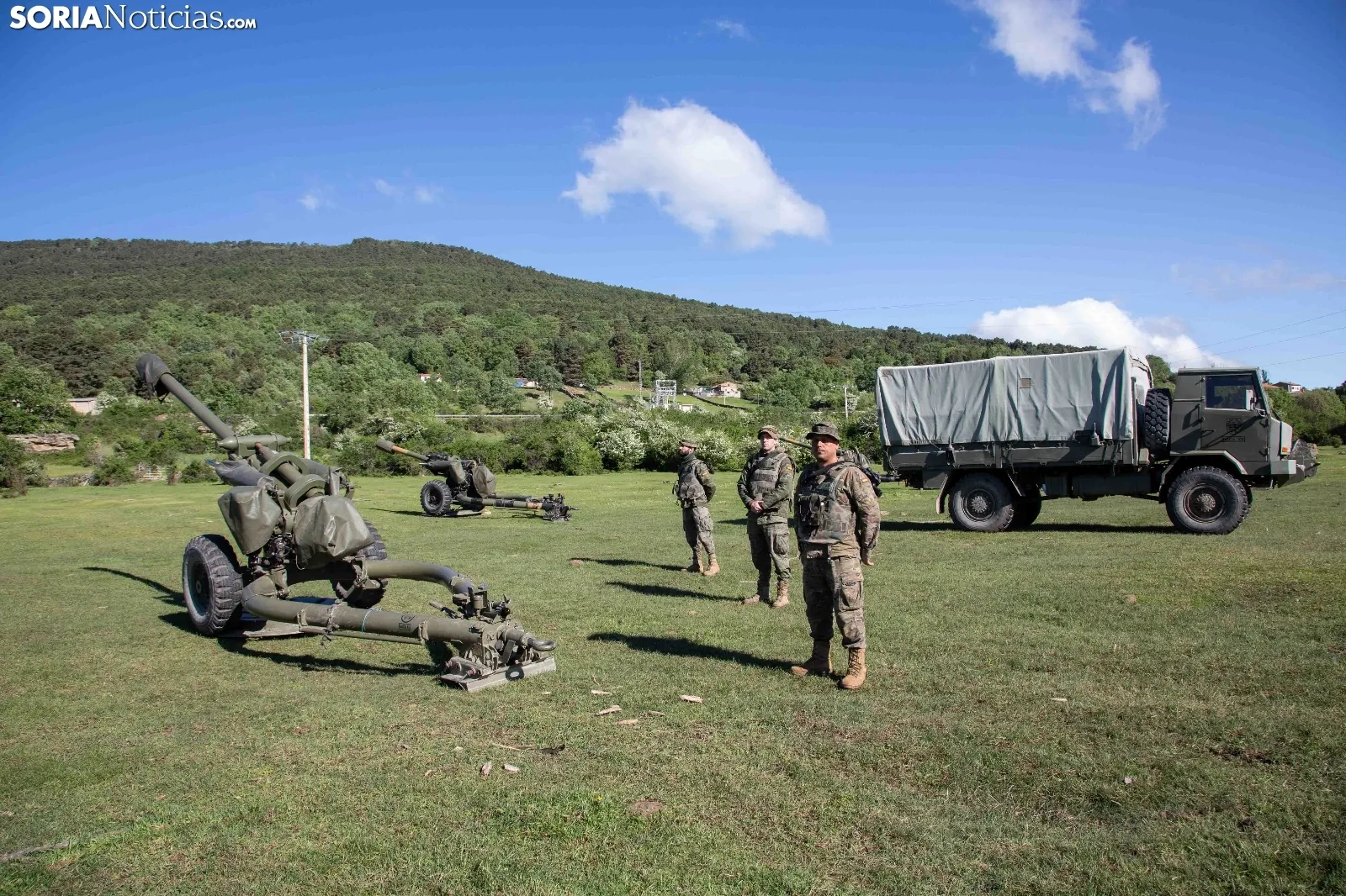 Foto 2 - GALER&Iacute;A: El Ej&eacute;rcito de Tierra se entrena para cubrir ataques antia&eacute;reos en Pinares