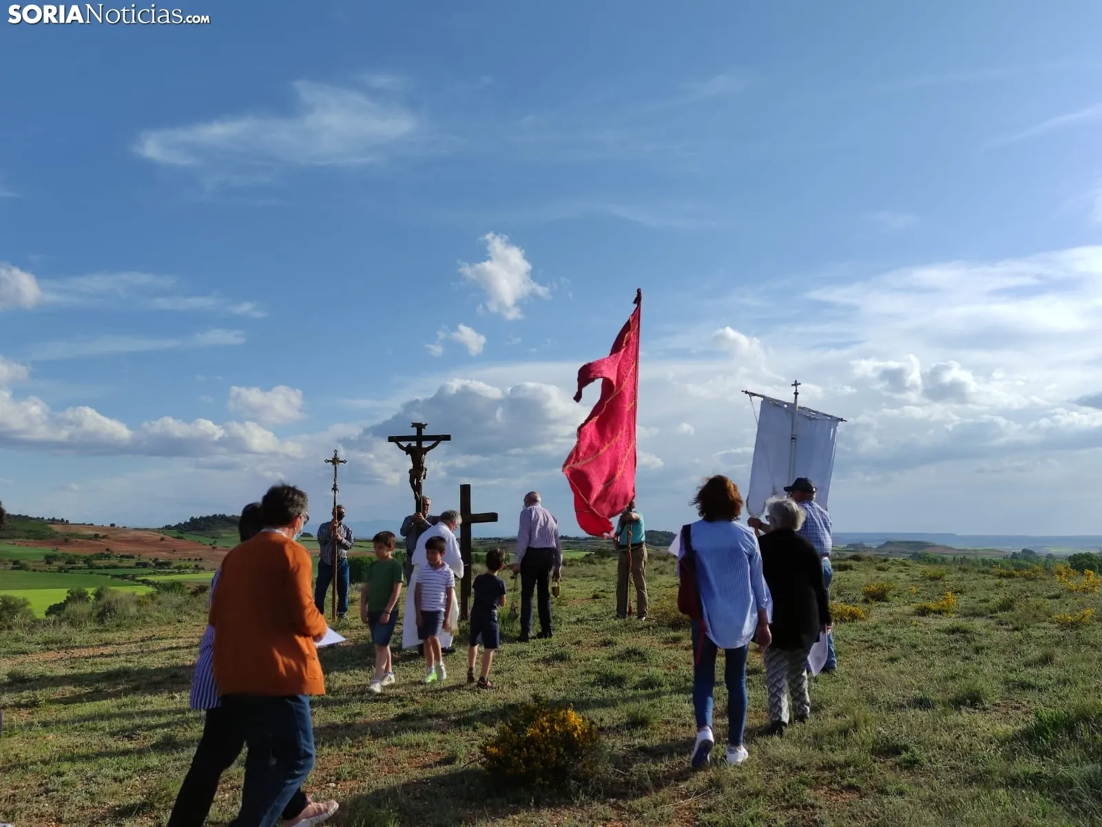 Una imagen de la jornada festiva en honor a San Isidro en Quintanilla. /LTG