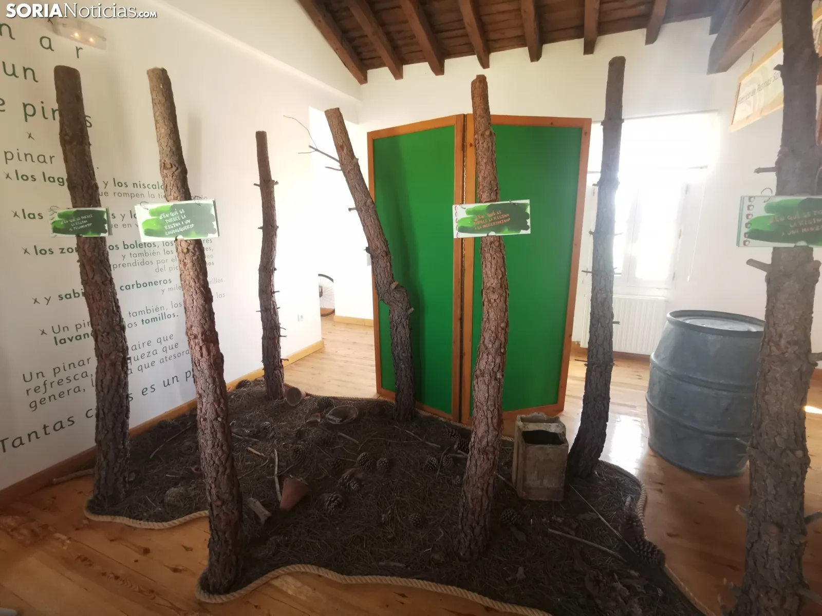 Museo de la Resina de Quintanas de Gormaz. /SN
