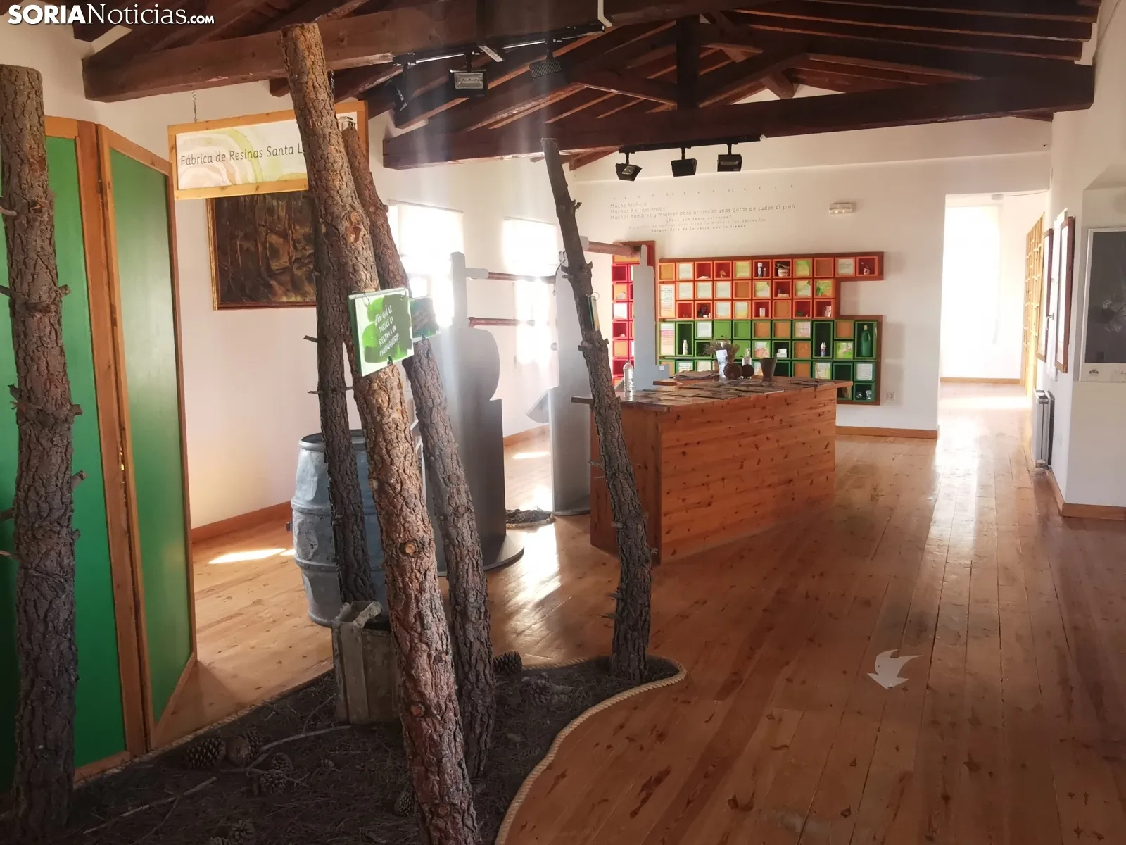 Museo de la Resina de Quintanas de Gormaz. /SN