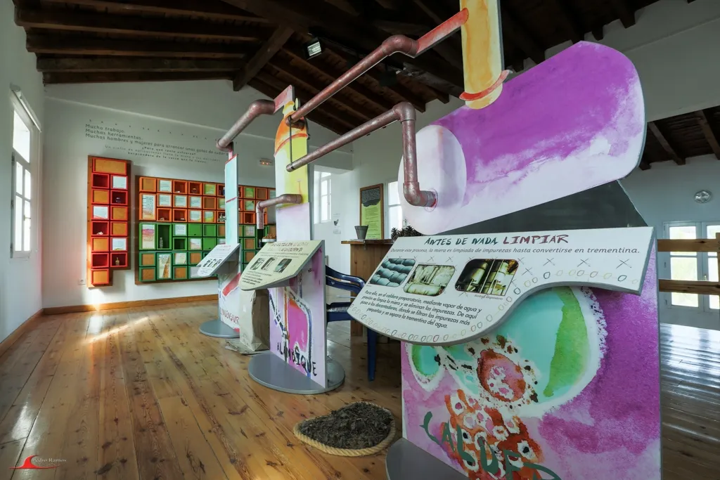 Museo de la Resina de Quintanas de Gormaz. /Tierras Sorianas del Cid.