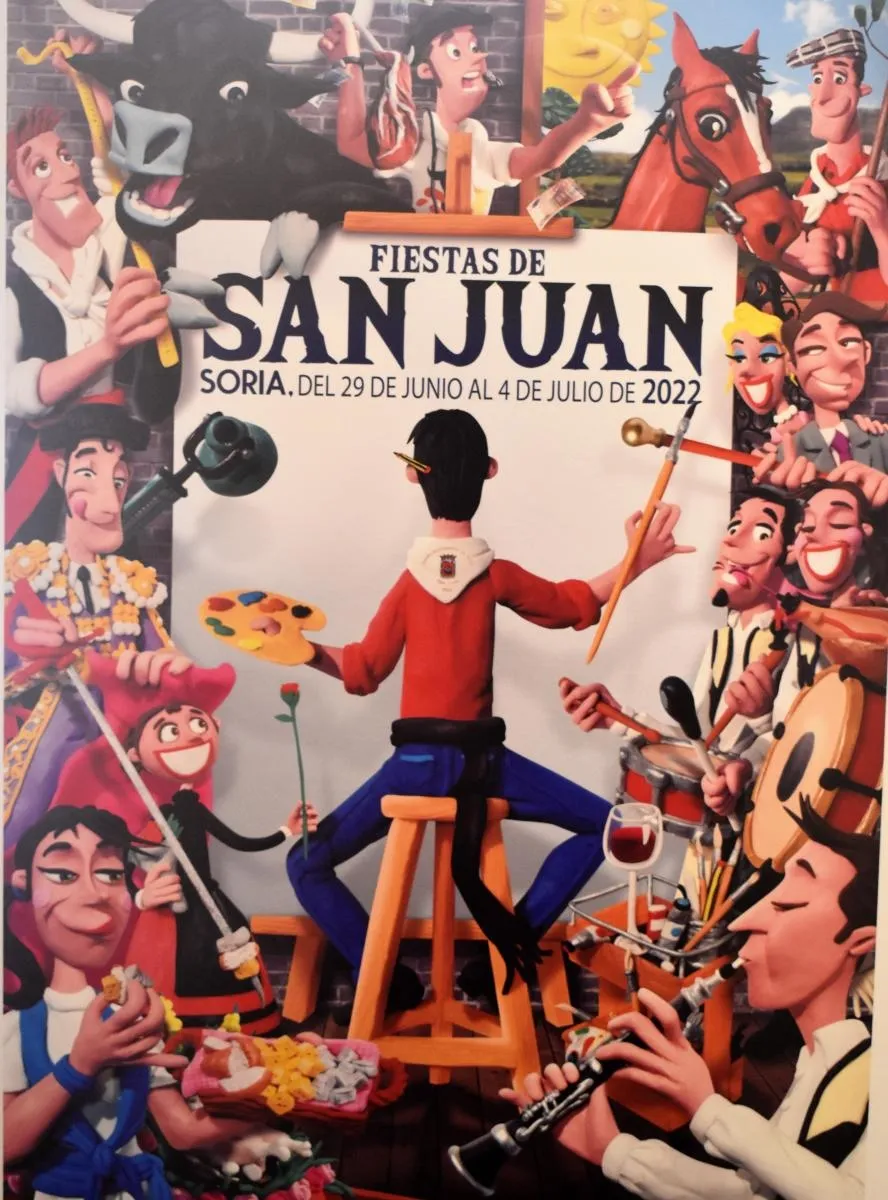 Foto 2 - Este es el cartel de las Fiestas de San Juan 2022 de Soria