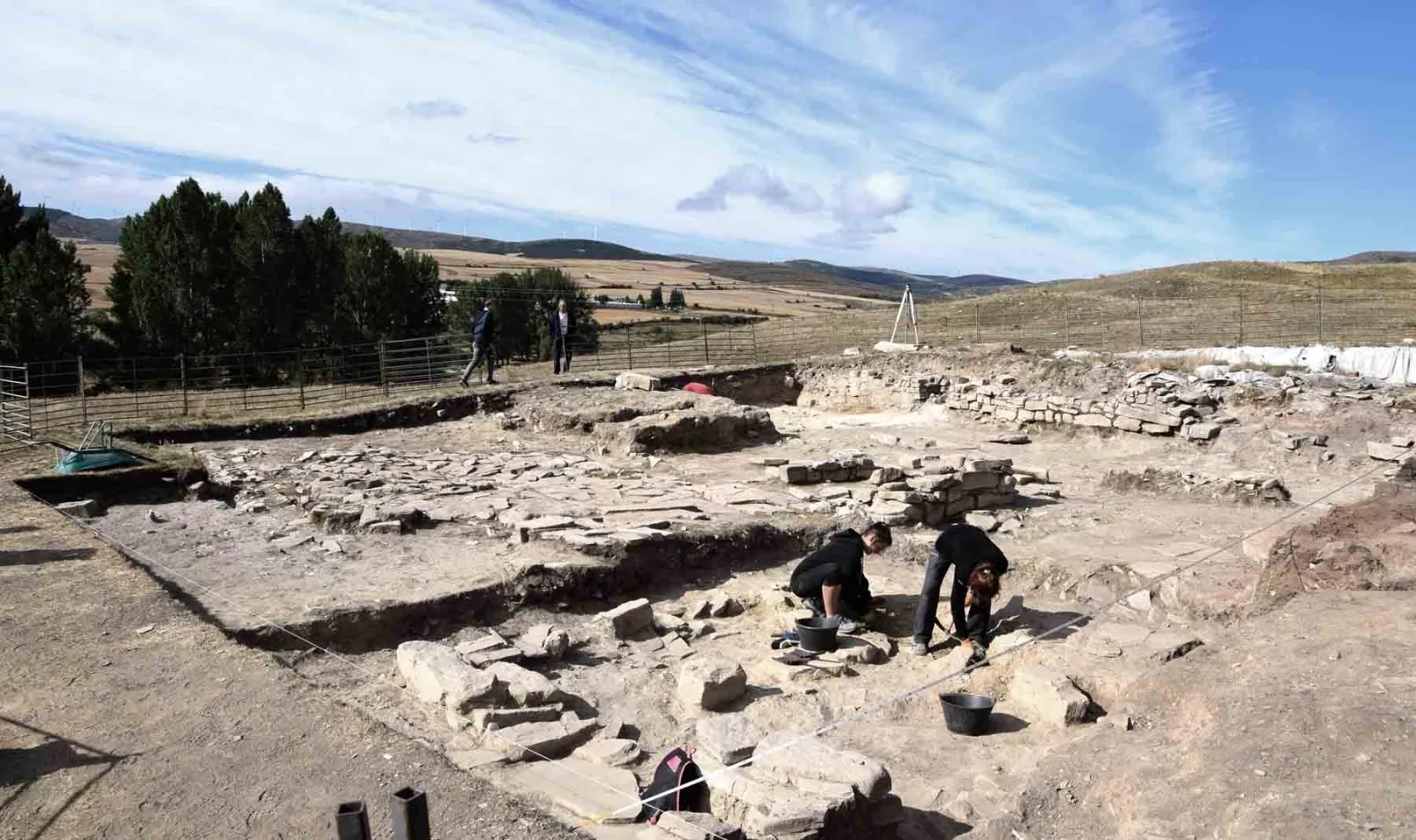 Yacimiento de Los Casares, situado en San Pedro Manrique. /Jta.