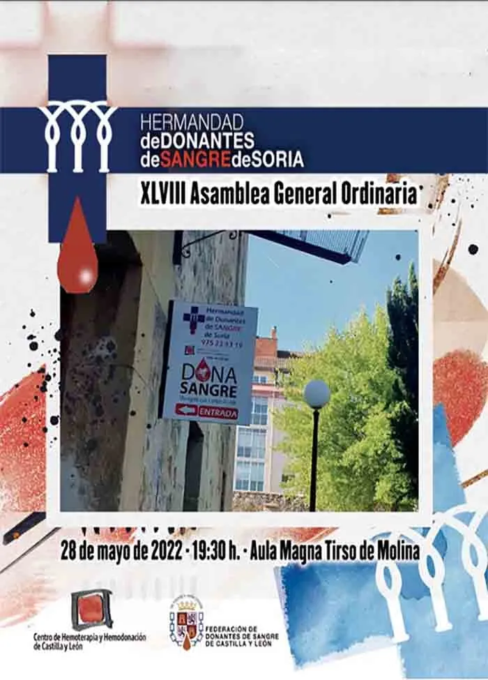 Foto 2 - Este s&aacute;bado, asamblea de los Donantes de Sangre