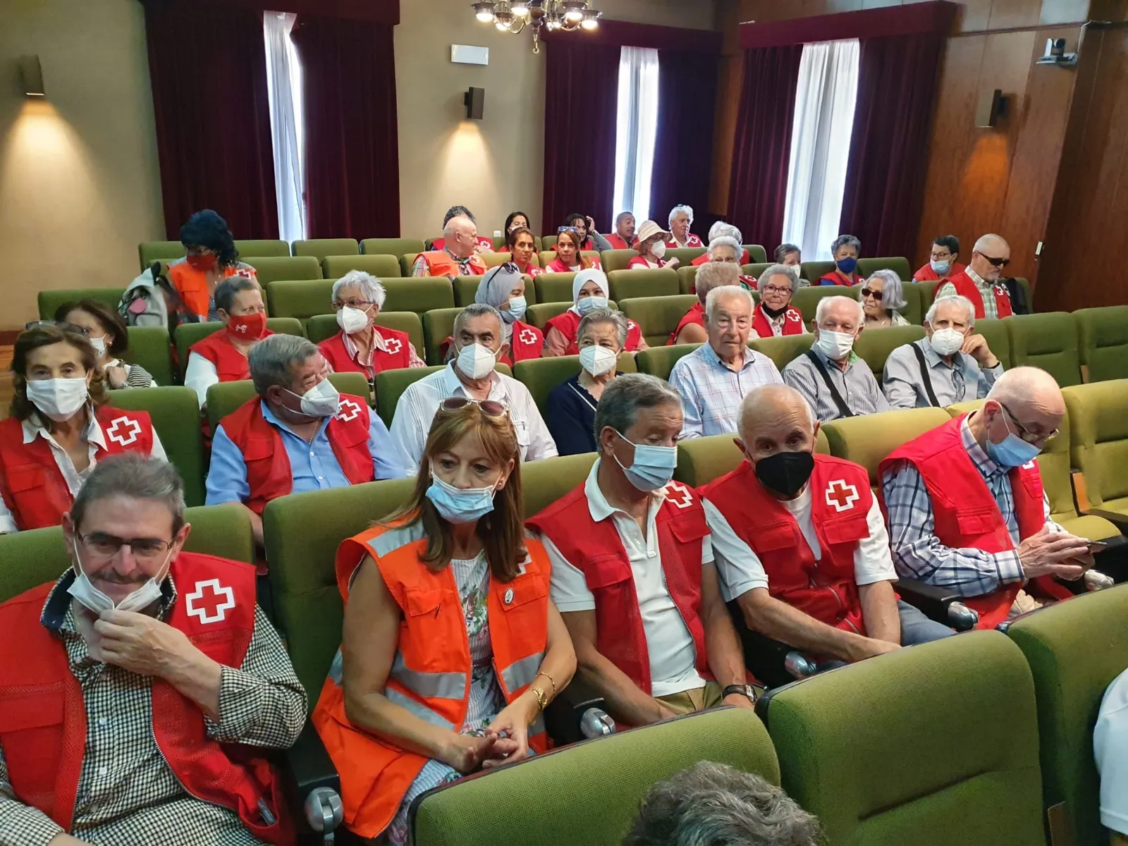 Foto 2 - Los voluntarios de Cruz Roja Soria se re&uacute;nen en Almaz&aacute;n