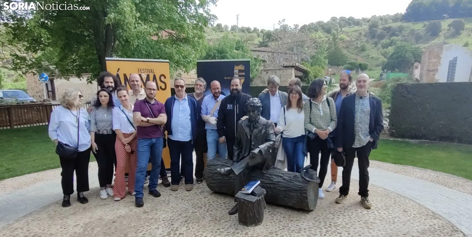Foto de familia del Festival de las Ánimas.