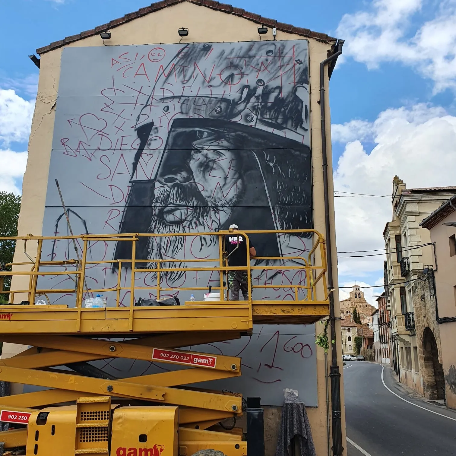 Foto 2 - Este s&aacute;bado se inaugura el mural cidiano de San Esteban