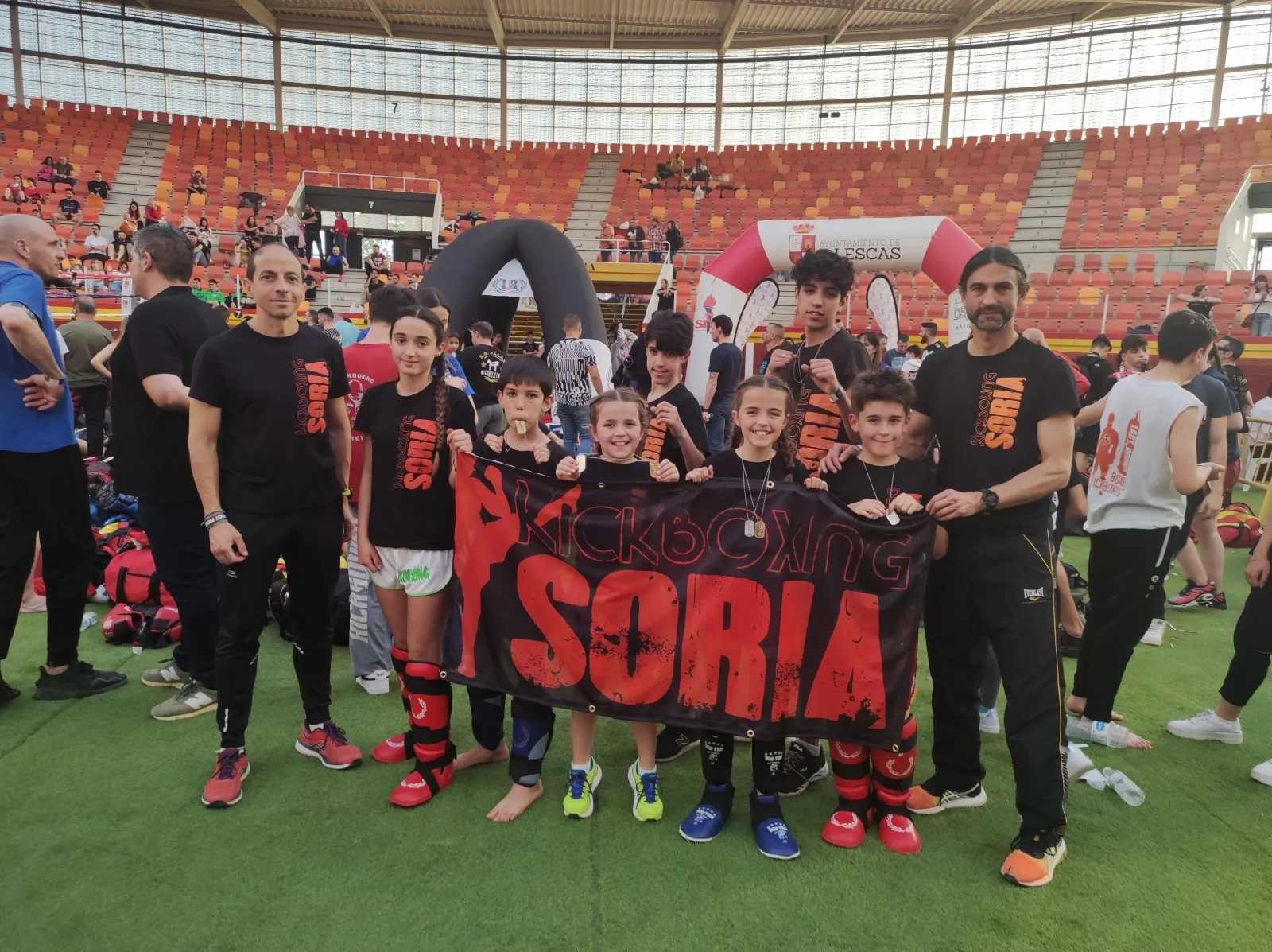 Foto 2 - Buenos resultados de los sorianos en el Open Nacional de Kickboxing de Illescas