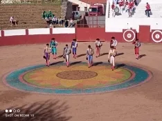 Una imagen de la tarde taurina hoy en Quintana. /SL