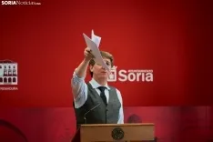 Carlos Martínez Mínguez, alcalde socialista de Soria. Cirilo Vargas