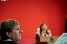 Carlos Martínez Mínguez, alcalde socialista de Soria. Cirilo Vargas