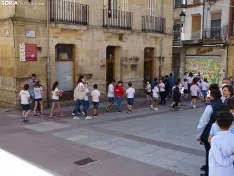 Una imagen de la plaza del Rosel hoy en la capital. /SN