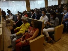 Una imagen del salón de actos del Santa Bárbara. /SN
