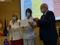 Una imagen del salón de actos del Santa Bárbara. /SN